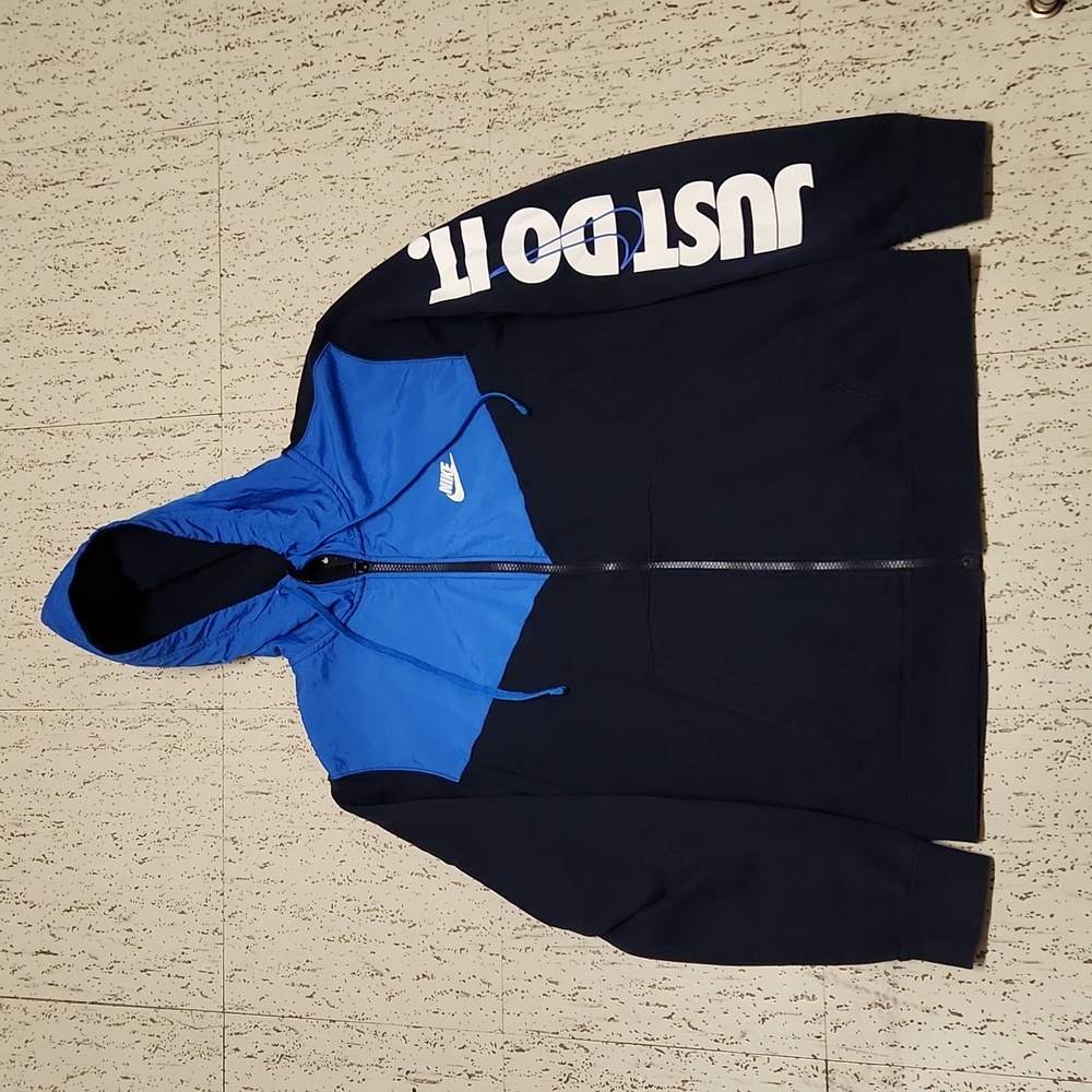 Nike Just Do It Full Spell Out Full Zip Hoodie